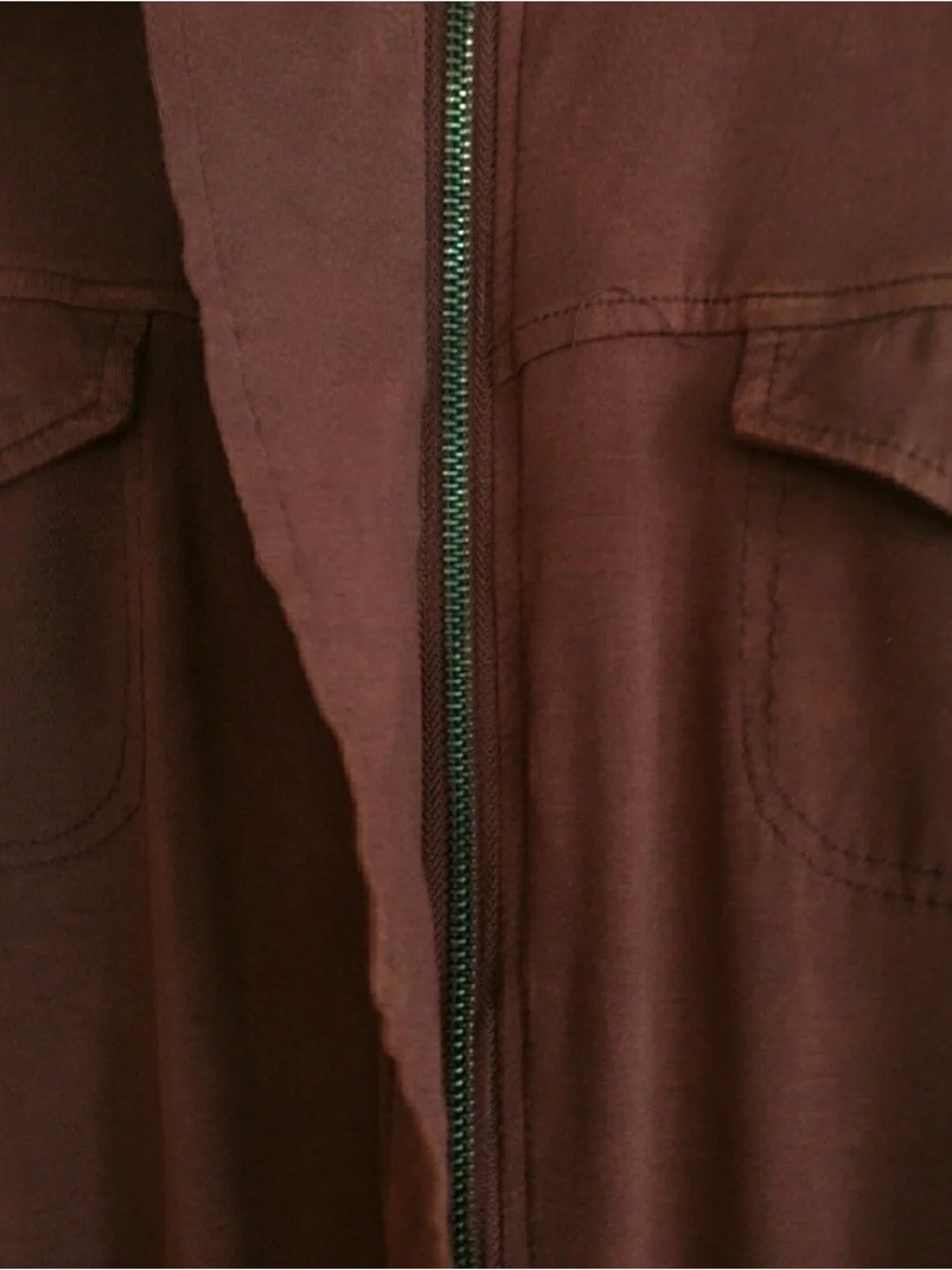 POL Sleeveless Moto Romper Stretch Jersey Knit
